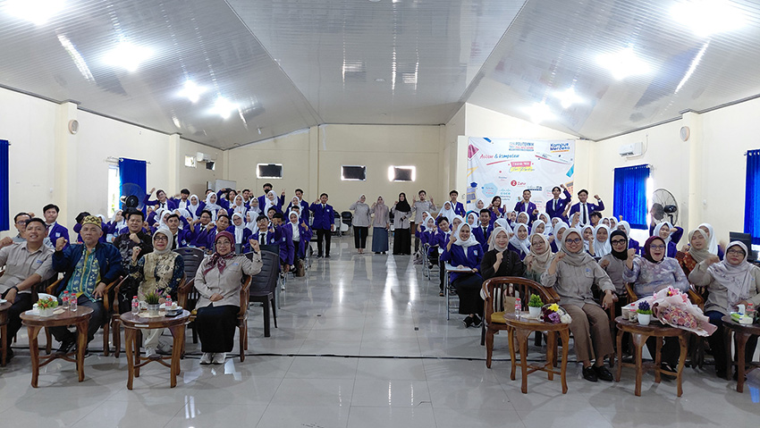 Yudisium 2026 Politeknik Piksi Input Serang bersama peserta dan civitas akademika